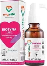 Biotin FORTE 2500mcg dråber 30ml MYVITA